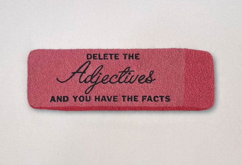 Adjectives giclee print